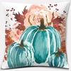 Pumpkin Halloween Thanksgiving Printing Series Pattern Pillowcase Square Pillowcase Home Office Decoration Pillowcase