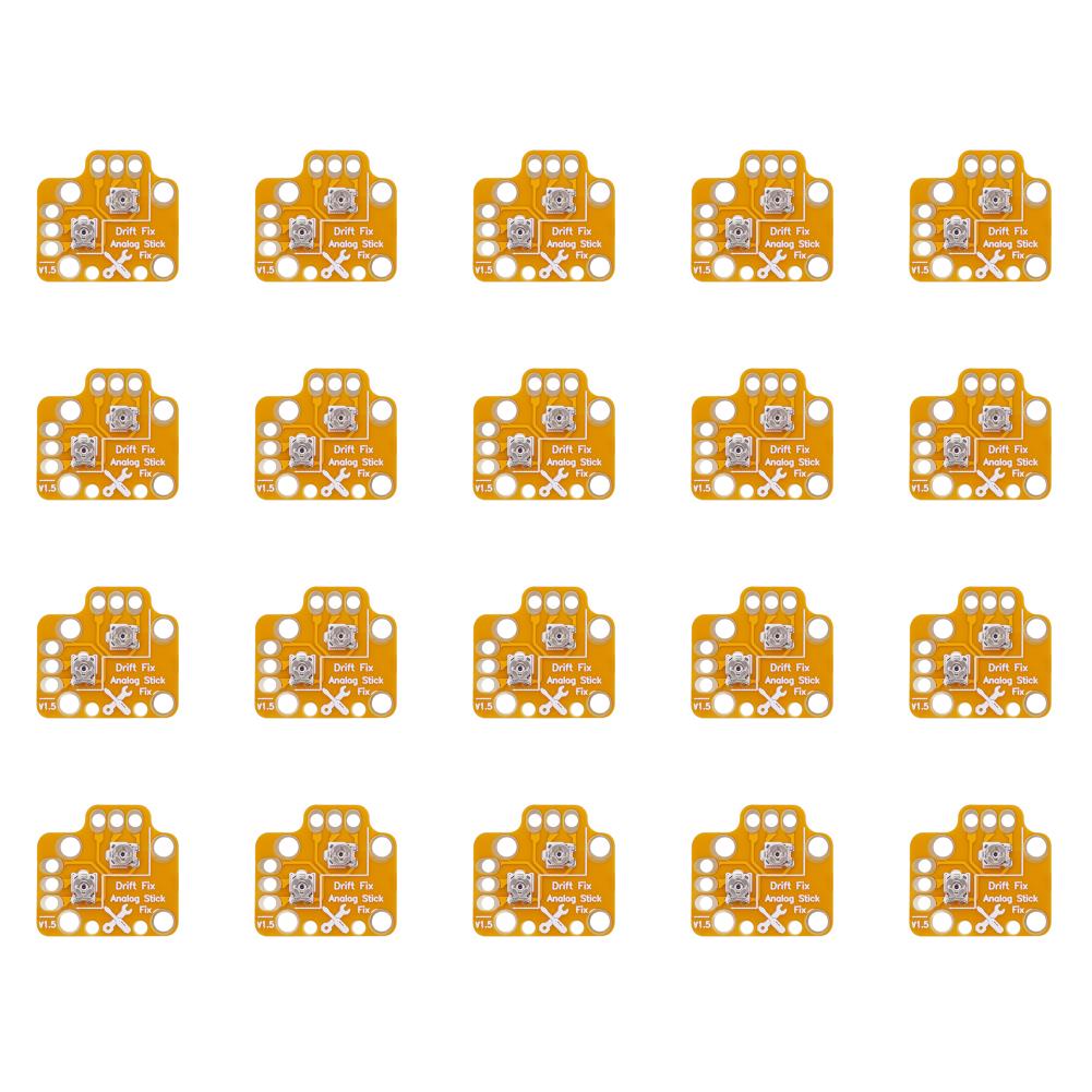 1-20 Pcs Reset Drift Thumbstick Calibration Plate Game Handle Joystick Drift Repair Board for PS4 PS5 Xbox One Xbox Series S/X