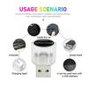 OXXN7 Car Mini USB LED Portable Light Plug Play Ambient Decorative For KIA Sportage Rio Ceed Niro Soul Stonic Proceed Sorento