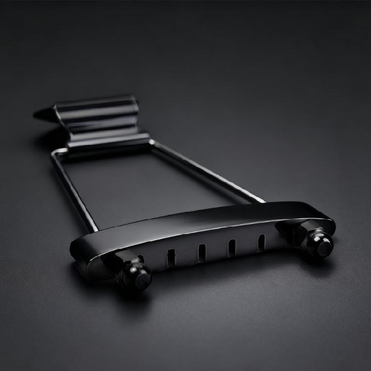 6 string Guitar Tailpiece Bridge Half Hollow Short Guitar Tailpiece Bridge Metal Guitar Replacement Parts Enduring