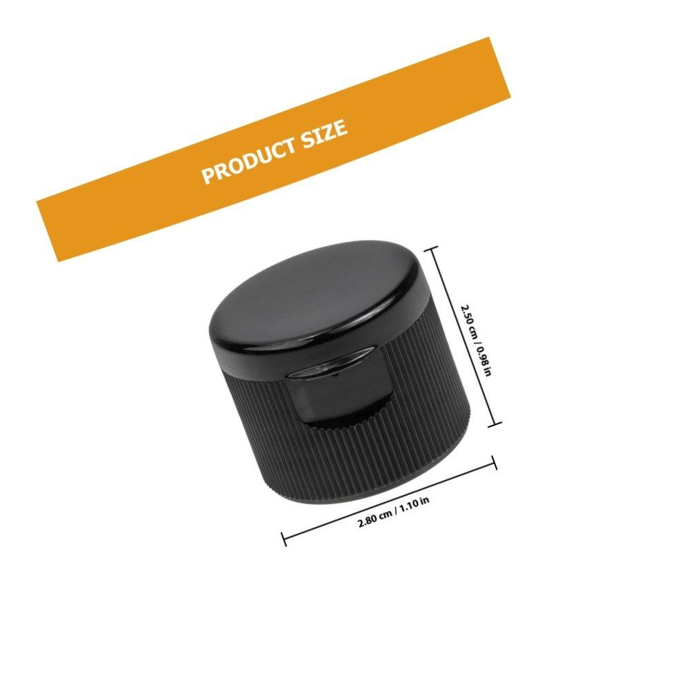 40Pcs Sports Water Bottle Caps Plastic Replacement Lids Suitable Fit 28Mm Bottles Sport Bottle Lids Accessory Replacement Lid