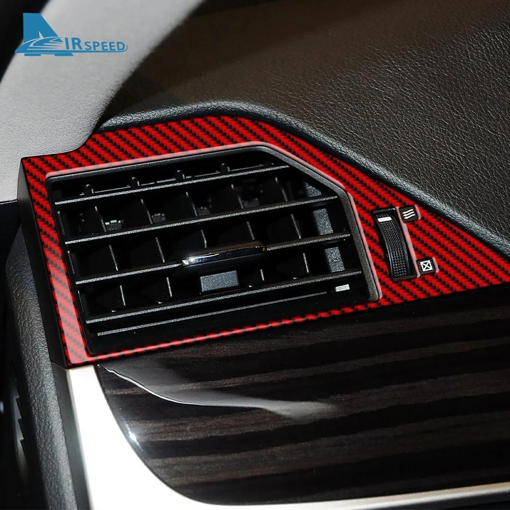 For Lexus GS GS250 GS350 GS450h L10 2012-2015 2016 2017 2018 2019 Real Soft Carbon Fiber Sticker LHD RHD Car Side Air Outlet