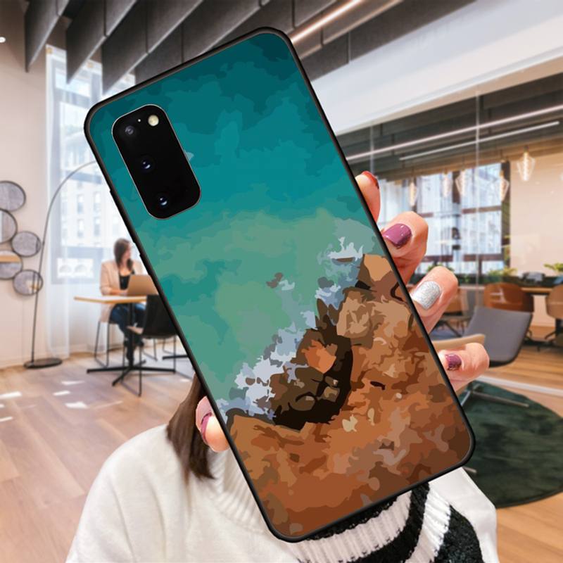 Oil Painting Style Landscape Phone Case For Samsung Galaxy S9 S9plus S20 5G S20 ULTRA 5G S20 Plus 5G S21 S30 Case Cover