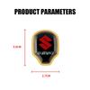 Metal Auto Badge Mini Hook USB Cable Key Storage Hooks Car Accessories For Suzuki Samurai Ltz 400 Vitara Gsr 600 Alto SX4 Escudo