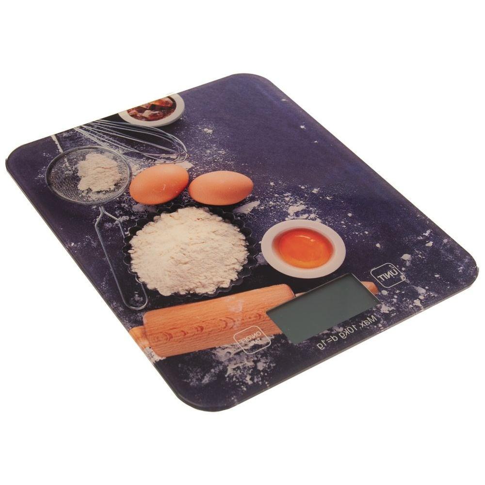 Glass Electronic Flat Kitchen Scale 10 Kg