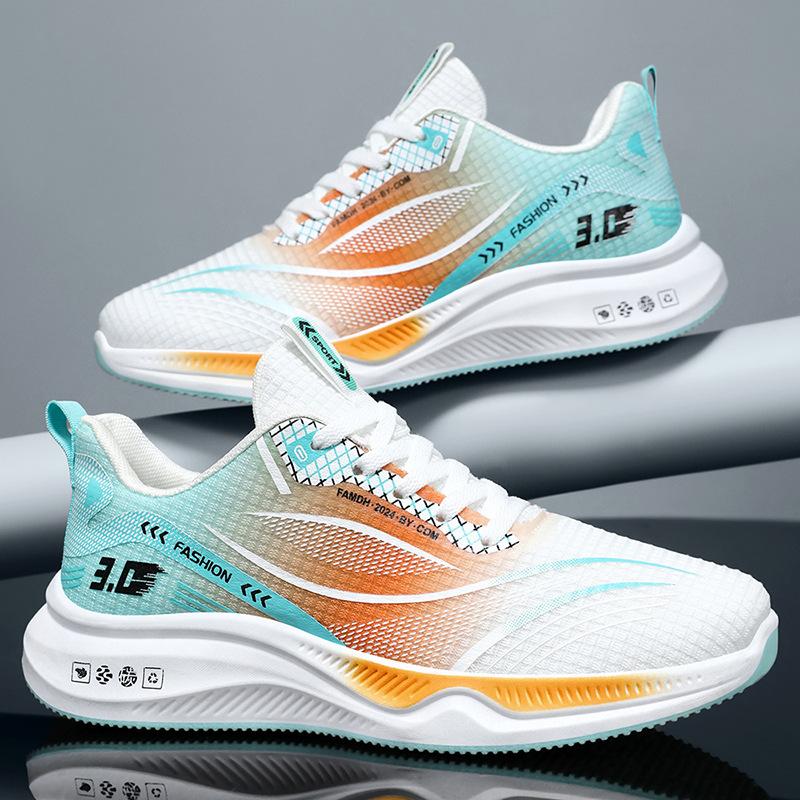 Shoes Men's New Spring Casual Shoes Wear-resistant Sports Shoes Men's Breathable and Non-smelly Feet Running Shoes Sneakers Men's Shoes
