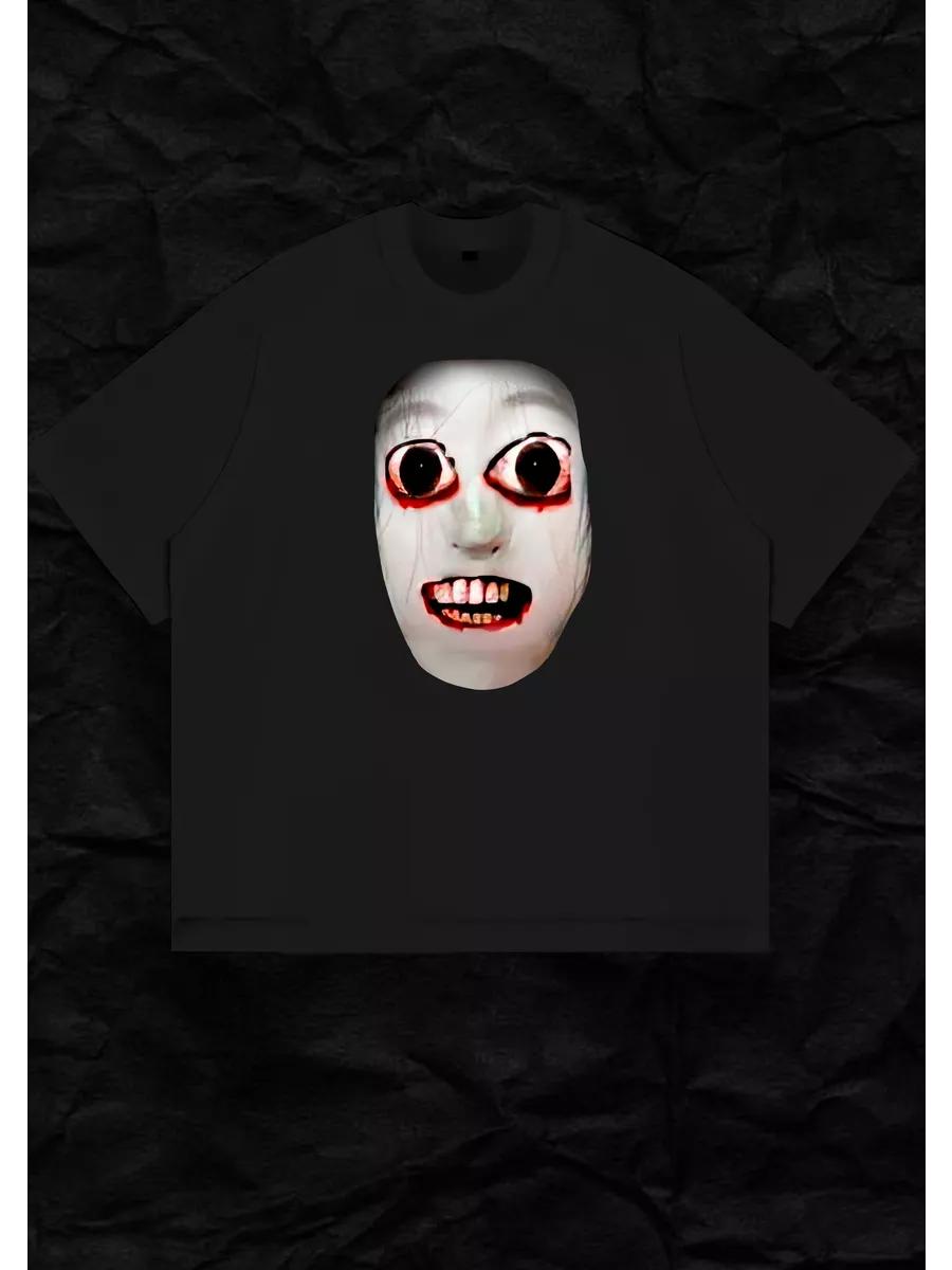 

Black cotton oversized printed T-shirt 3XL