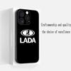 Cool Car L-la-Da Fashion Logo Design Phone Case For iPhone 17 16 E 15 14 13 12 Plus Mini Pro Max Soft Black Shockproof Cover