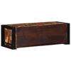 Szafka Rtv Wielokolorowa 80X30X25 Cm Lite Drewno Odzyskane