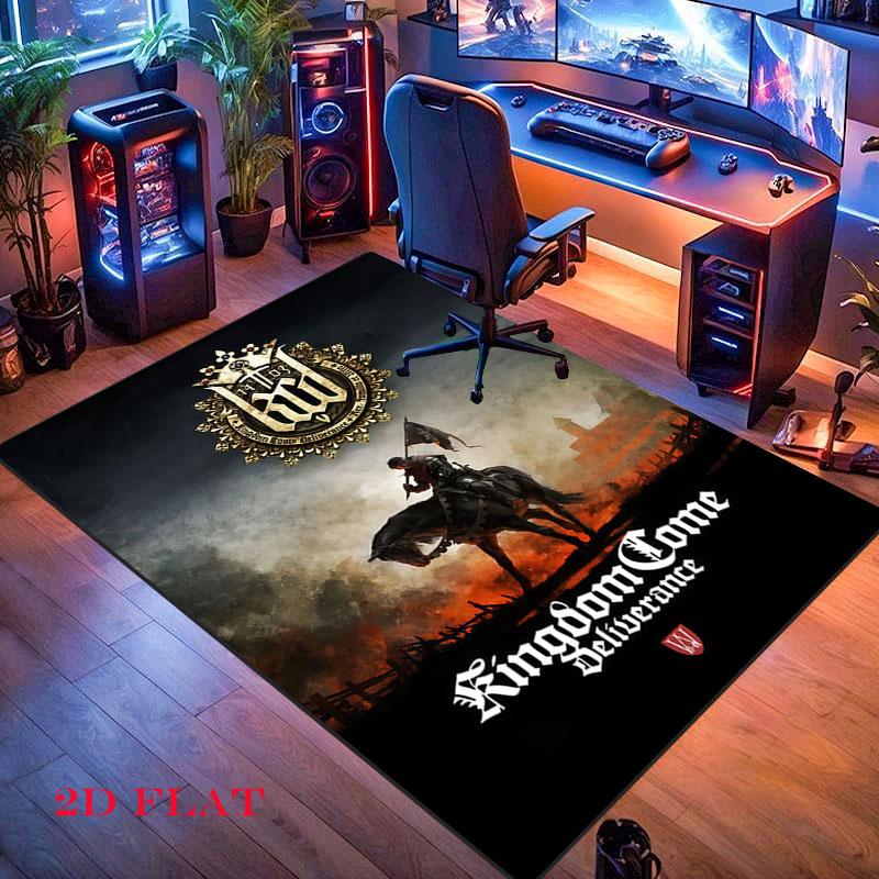 Kingdom Come Deliverance Carpet Rug for Living Room Bedroom Home Sofa Decoration,Kids play Nonslip Floor Mat