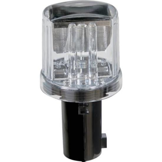 TRUSCO Solar Construction Light Cover, Transparent/Red, SKLED-CR