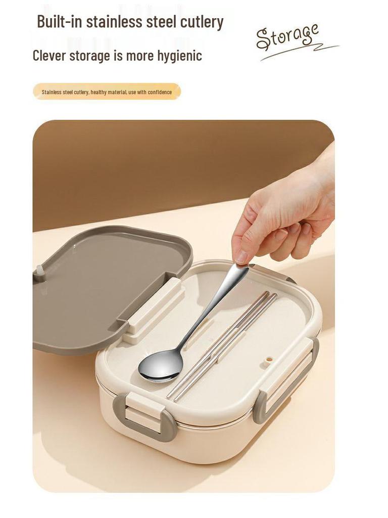 Mikrowellengeeignete japanische Bento-Box: Isolierter Lunchbehälter aus 316 Edelstahl