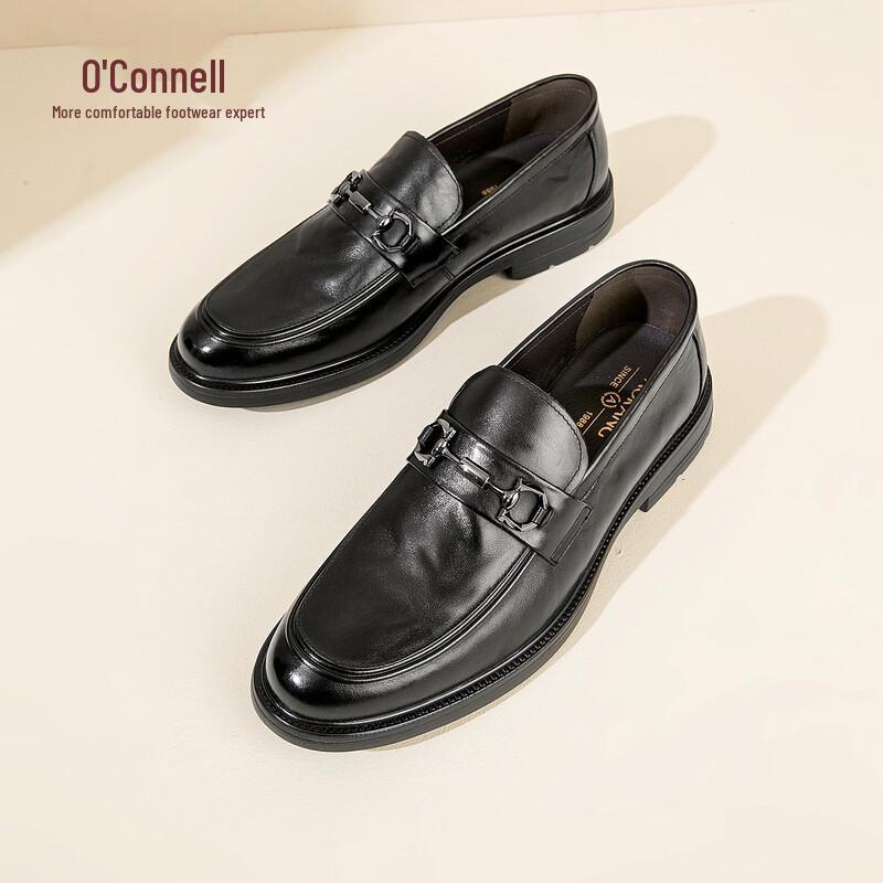 AOKANG Men s Slip-On Business Casual Loafers 40 EU (Size down)