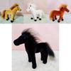 Plush Horse Toy Animal Doll For Kids Photography Props Collectible Gift