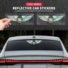 Kleurrijke Reflecterende Laser Auto Opknapper Gepersonaliseerde Vleugel Sticker voor ATS BLS CT4 CT6 CTS ESCALADE STS XLR XT4 XT5 XTS SLS