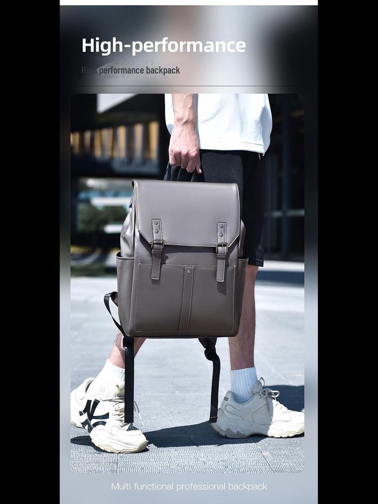 Men's Casual High-Capacity Backpack - College Style Laptop Bag for Men and Women