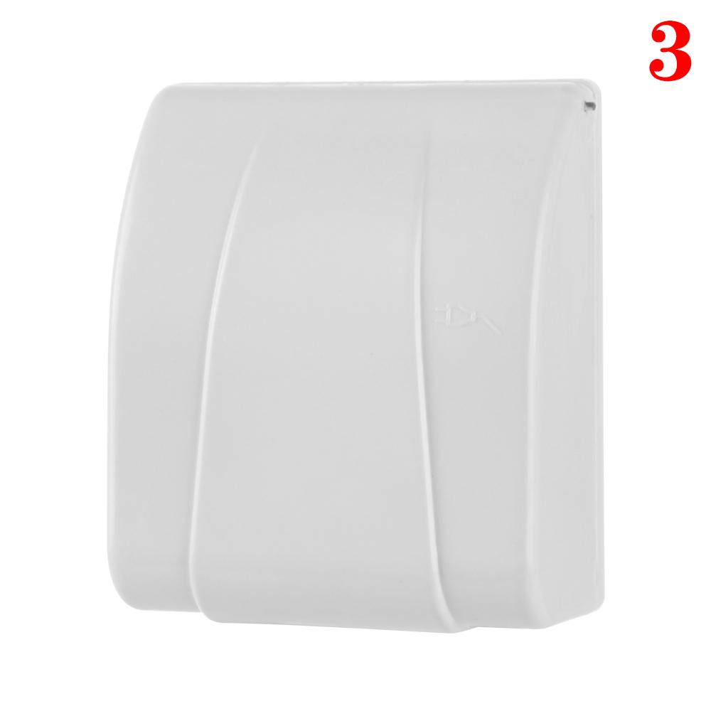 Transparent 86 Type Switch protective Cover Switch Splash Box Power Outlet Box Socket Waterproof Box For Kitchen Toilet Bathroom