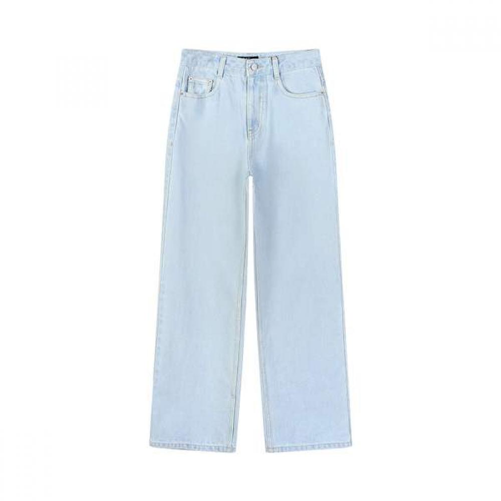 

Lap Sky Washed Semi Wide Pants As1dp280 LI (light indigo)/S