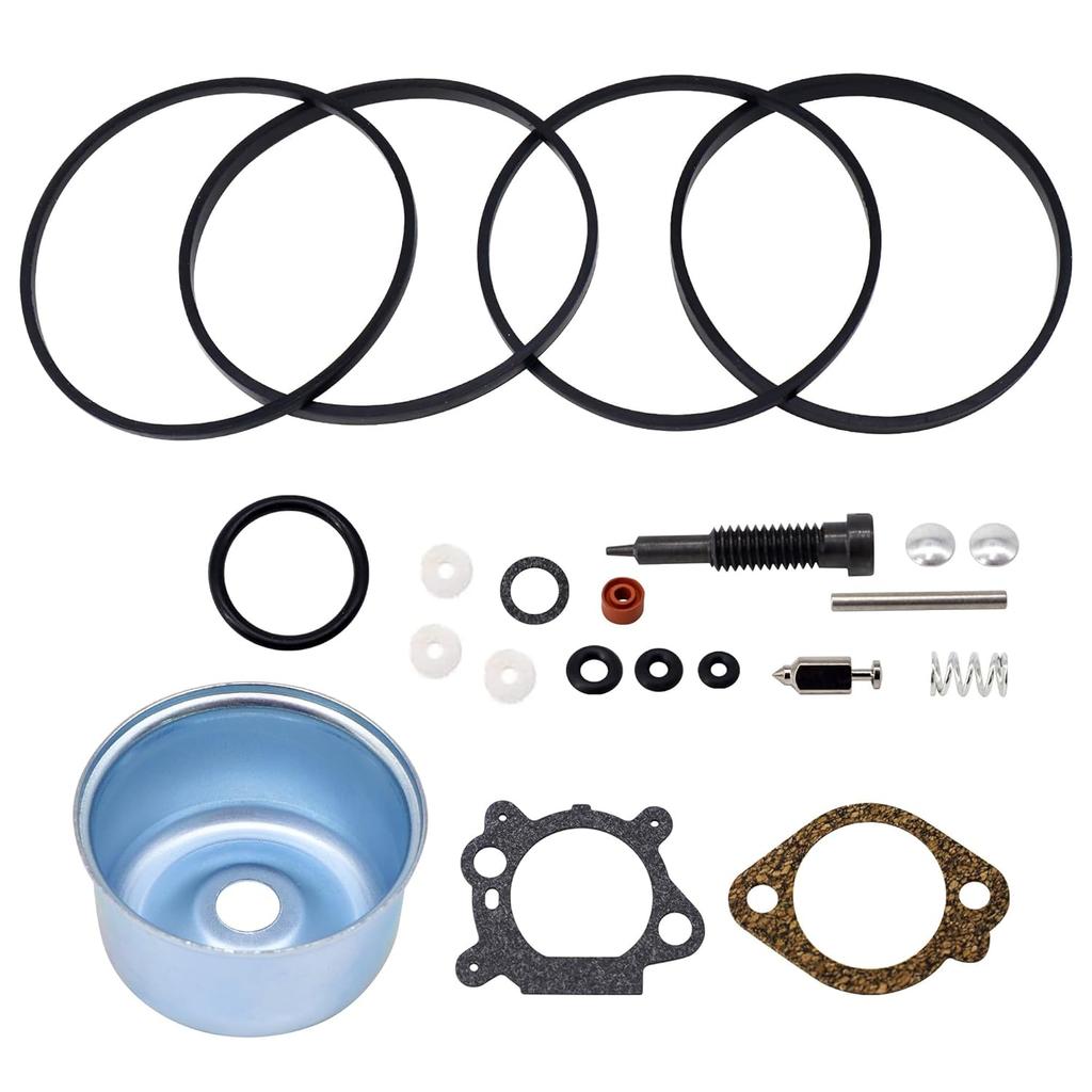 10PCS 693981 &10 PCS 799871 Float Bowl Gasket Compatible with Briggs & Stratton, 91400 15Z100 129H00 12A100 12D100 12B400 12C700 9A400 9K400 Series