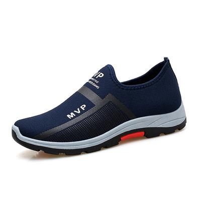Mesh Sneakers Herren Plateau-Sneakers Atmungsaktive Slipper Herren 2024 Outdoor Bequeme Freizeit-Laufschuhe Zapatos Hombre