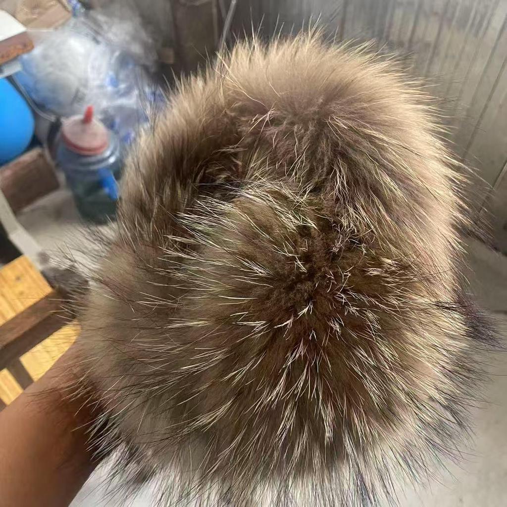 Korean Style Women's Real Fox Fur Earmuffs - Super Warm, Thick, Cute, Furry Winter Ear Covers