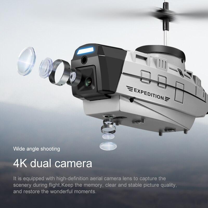 ZHENDUO KY202 Professional 4K Drone HD Camera 2.4G RC Wide Angle Camera 6-Axis WIFI Sentinel Spy Boy Toy Gift