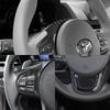 Geeignet für 19-22 Toyota Supra A90 Kohlefaser Lenkrad Dekoration Aufkleber Innenraum Modifikationszubehör