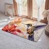 Animal H Hummingbird Floor Mat Eco  Flannel Doormat Non Slip Odorless Indoor Floor Rug Soft Short Plush Home Mat