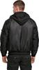 Winter Jacket Brandit MA1 Sweat Hooded Jacket Black