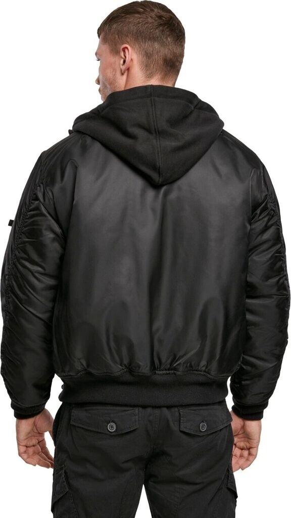 Winter Jacket Brandit MA1 Sweat Hooded Jacket Black
