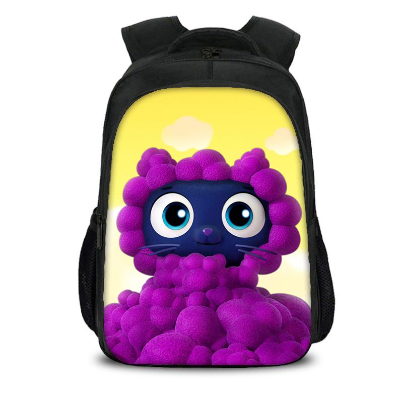 True and the Rainbow Kingdom double-layer backpack with large capacity cartoon print for kindergarten children and students
