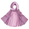 - Popular Gradual Change Color Matching Long Scarf New Bright Polyester Scarf Malaysia Indonesia Women'S Headscarf