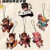 Anime Toilet-bound Hanako-kun Mitsuba Minamoto Kou Cosplay Keychain Acrylic Pendant Keyring Key Chain Phone Chain Accessory Gift