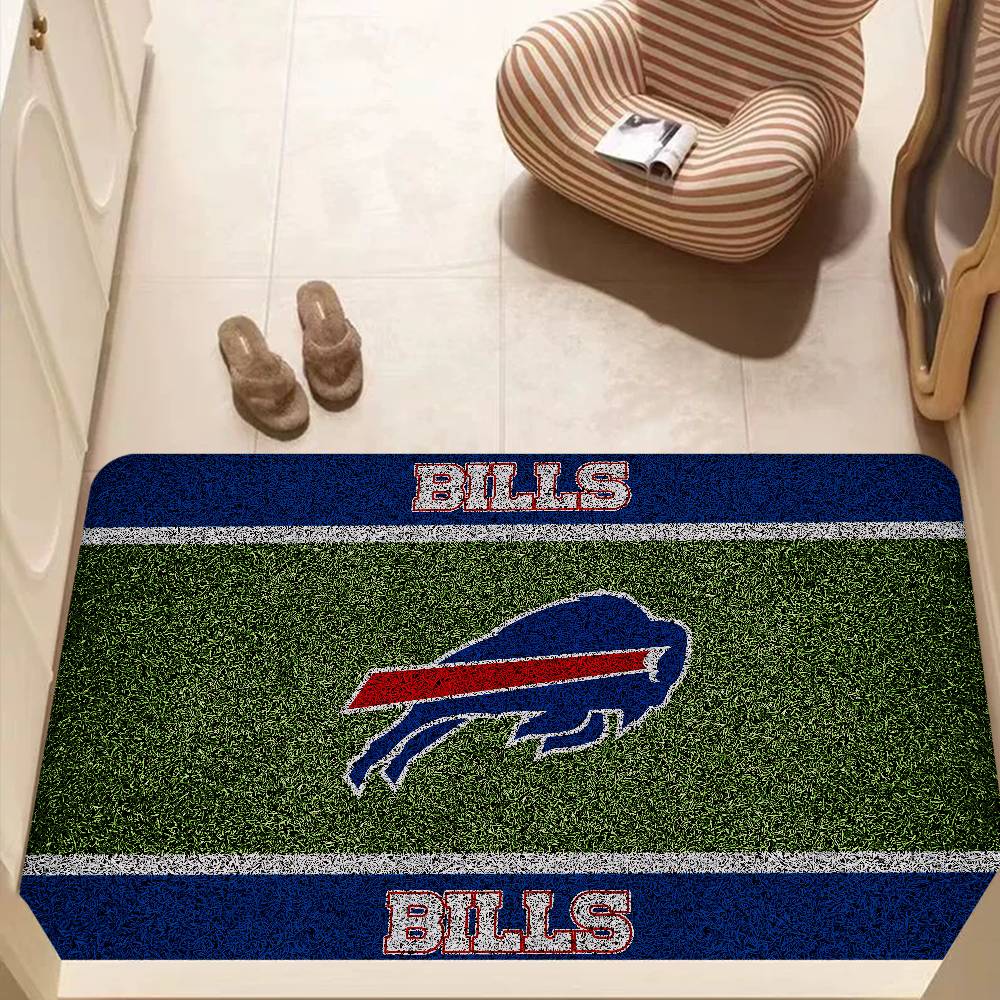 Tappetino da Bagno Cool B-Buffalo-B-BillS Antiscivolo Assorbe Acqua Striscia Lunga Cuscino Tappetino per Camera da Letto Zerbino di Benvenuto