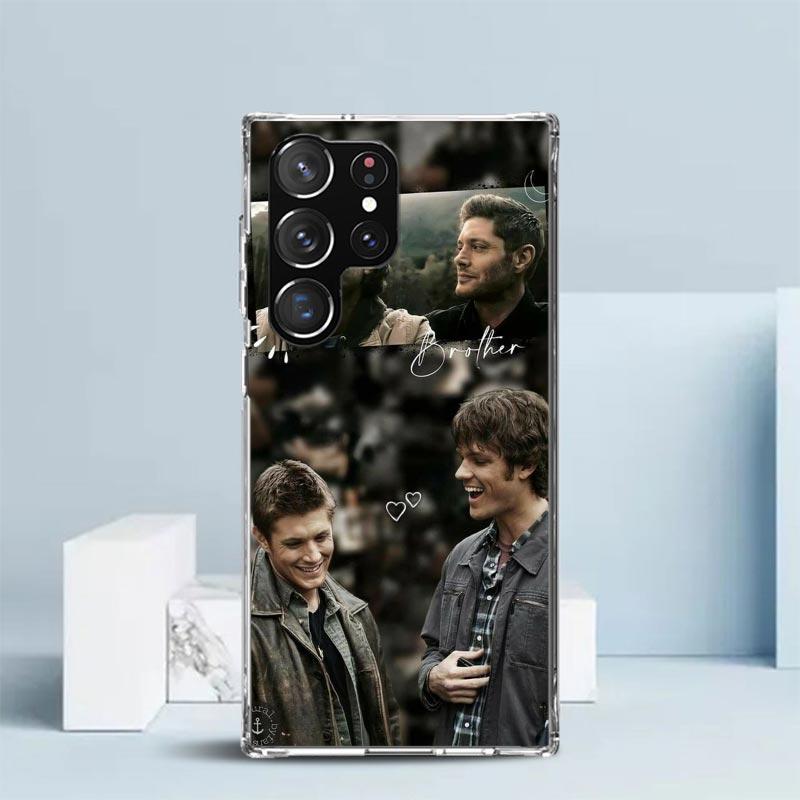 Babaite Supernatural SPN Dean And Sam Phone Case For Samsung Galaxy S24 S25 Edge S26 Ultra S22 S23 Plus S21 + S20 FE Soft TPU Ba