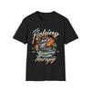 Funny Fishing T-shirt Grandpa Dad Husband Gift Fisherman Rod Bait T-Shirt