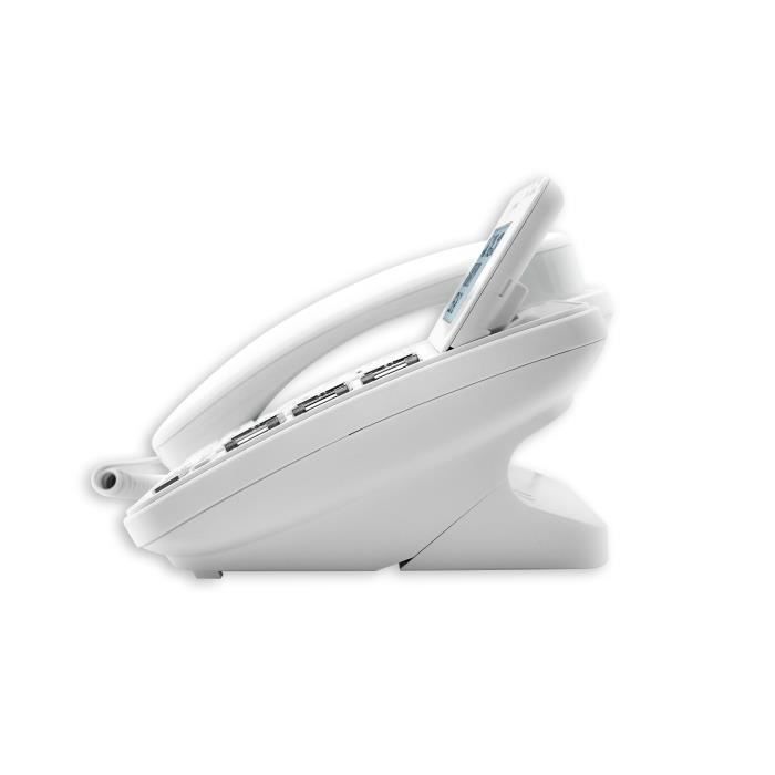 Téléphone fixe seniors amplifié GEEMARC CL595 - grosses touches avec photos et boutons SOS