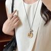 Geometric Oval Stone Pendant Necklaces Irregular Neck Chain Fashion Chokers  Jewelry Accessories