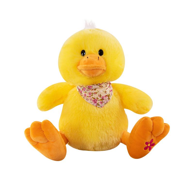 New Cute Little Yellow Duck Doll Plush Toy Little Duck Comforting Dolls Give Gifts To Children Girls