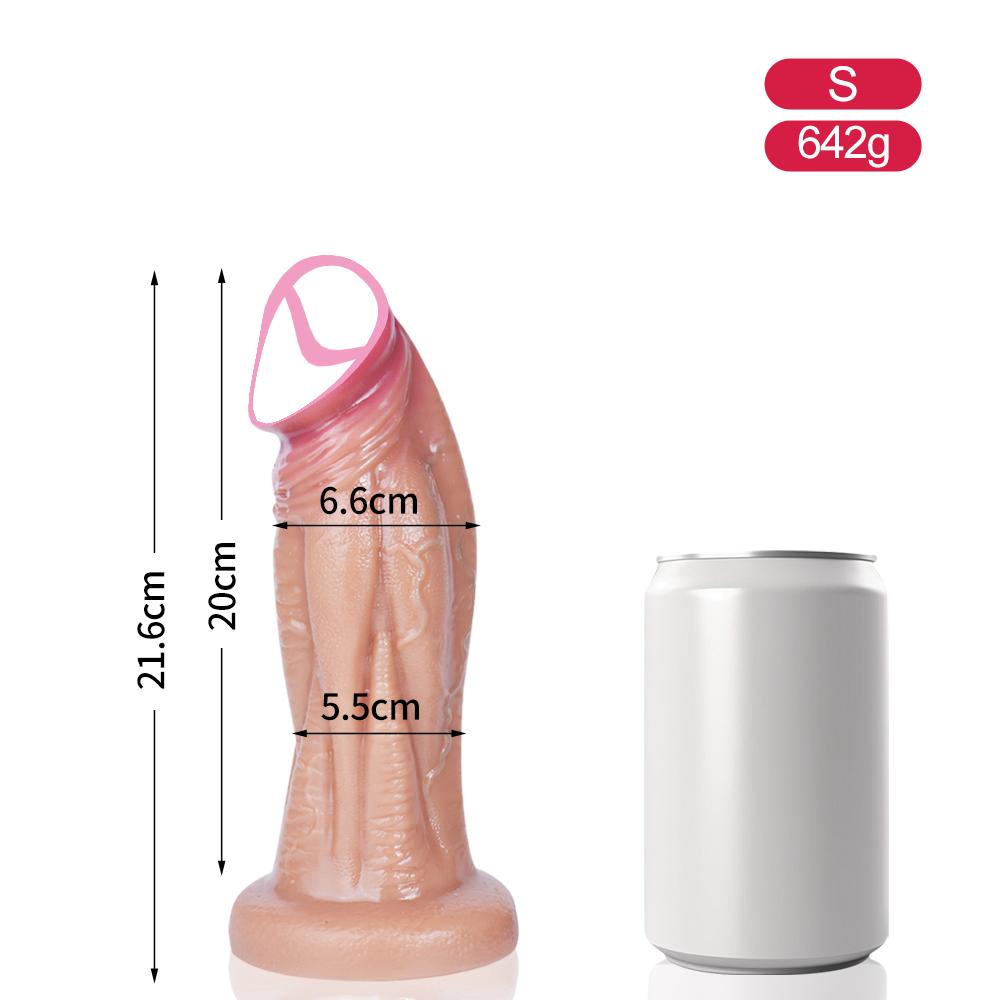 Huge Thick Realistic Dildo Big Penis Double Penetration Anal Plug Vagina Masturbator Fake Dick Dildos Adult Sex Toys for Women