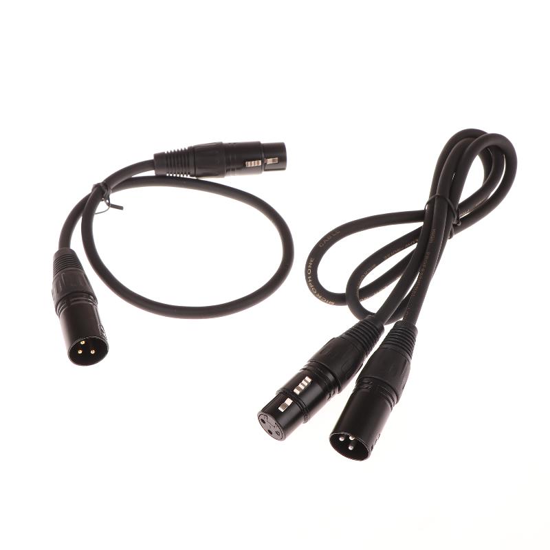 1 Piece Led Effect Lamp Stage Lighting Dmx512 3-Pin 0.5M/1M/1.5M/3M Signal Cable High Quality Xlr Connect Par Light