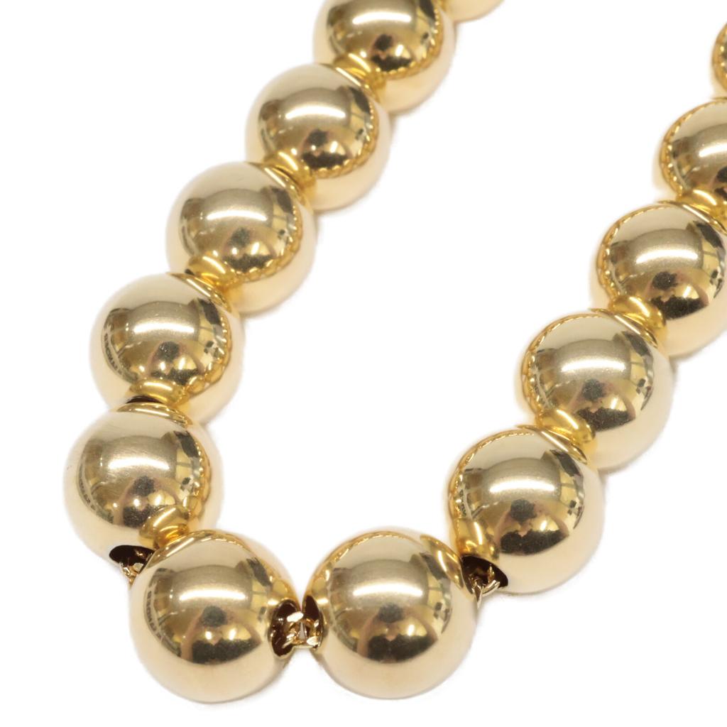 JIL SANDER [Beautiful Condition] 925 Sphere Ball Necklace S Gold colorUsed