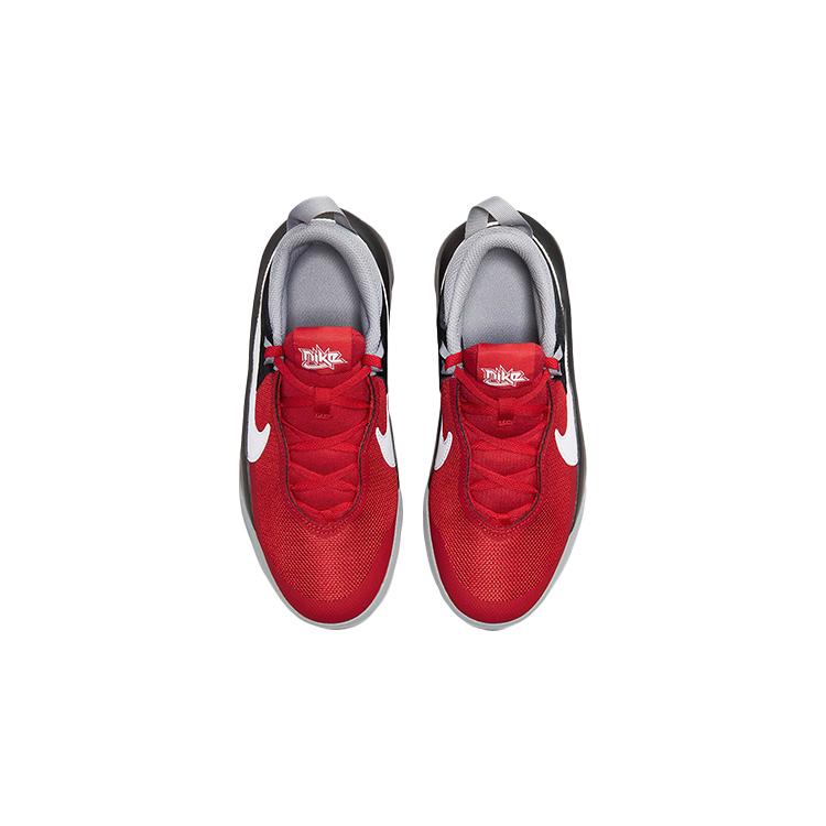 New Nike Team Hustle D 10 University Red Black GS CW6735-607