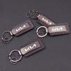 MCIY6 Luxury Metal Laser Engraved Retro Vintage Car Key Ring Keychain for Kia Rio Soul Seltos Forte K5 K3 Niro Sorento Stinger Sportag