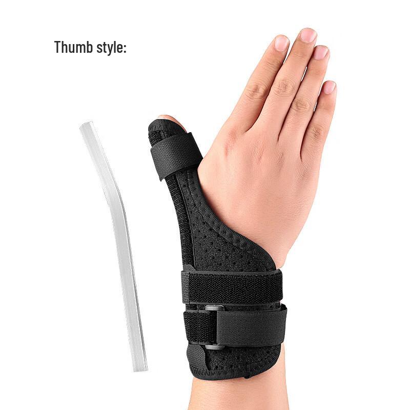 Sweat-Absorbing Finger & Wrist Support with Thumb Loop