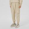 Li Ning X Jackie Chan Kung Fu Series Solid Color Cuffed Waistband Loose Casual Pants Men Pants Khaki AKXSB01-2