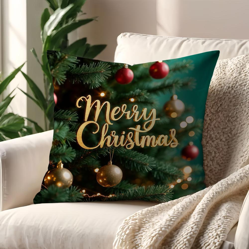 Christmas Nutcracker Cushion Cover Best Home Office Coffee Pillow Sofa Printing Decoration Room Shop Car Nordic Simplicity Hit