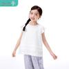Girls' Lace Flying Sleeve Doll Shirt