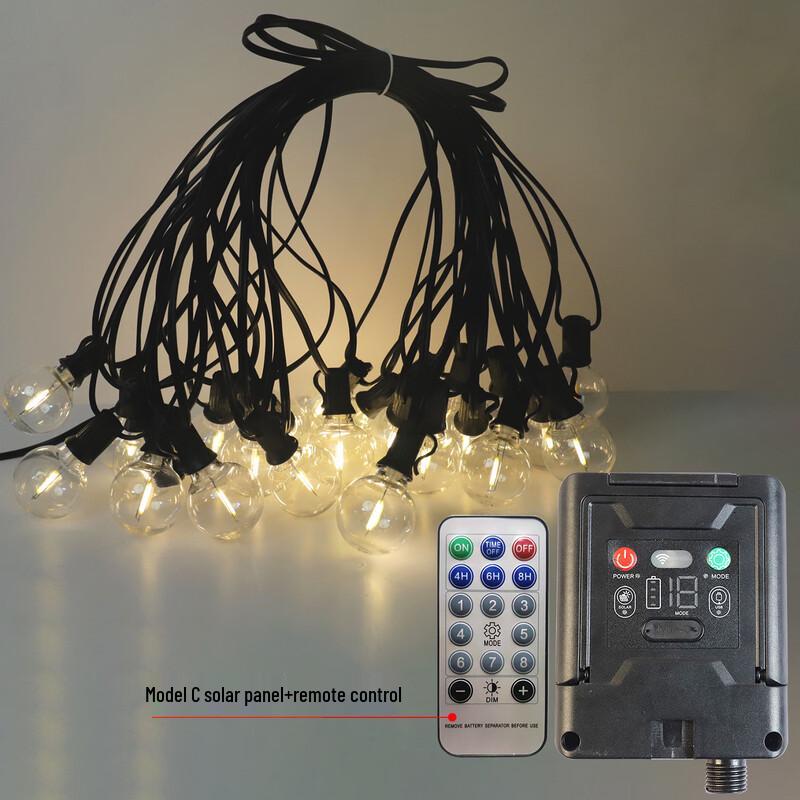 Vintage Rechargeable Outdoor Camping String Lights