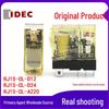 Izumi IDEC RJ1S-CL-D24 D12 220V Relay with Base SJ1S-05B, 5-Pin